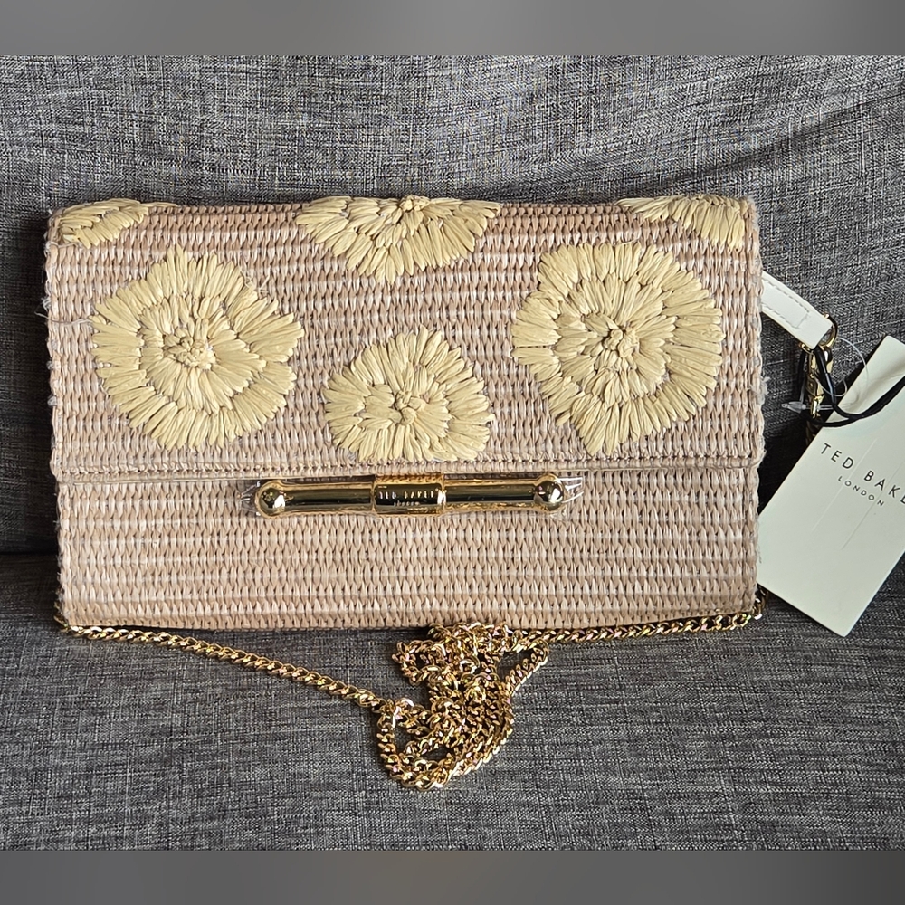 NWT Ted Baker Cassy Chain Shoulder Bag / Crossbody / Clutch.